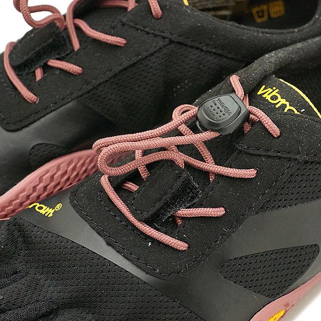 ビブラムファイブフィンガーズ レディース Vibram FiveFingers ジム フィットネス 5本指シューズ KSO EVO ベアフット Black Rose 靴 18W0701 SS18 正規取扱店_3
