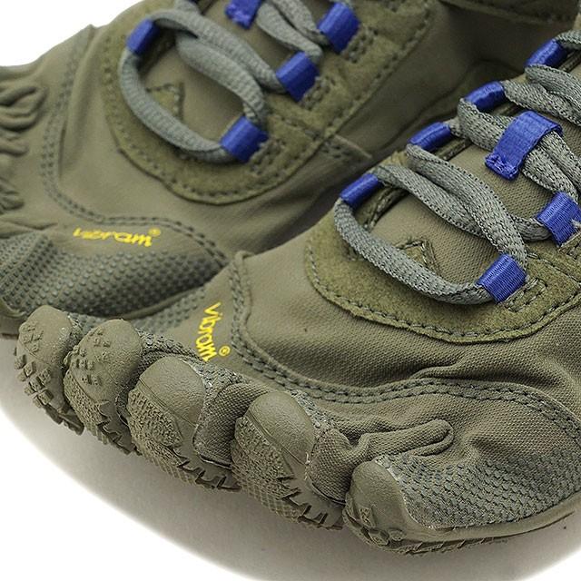 ビブラムファイブフィンガーズ レディース Vibram FiveFingers ハイキング アウトドア 5本指シューズ V-TREK ベアフット Military Purple 靴 18W7402 SS18｜mischief｜05