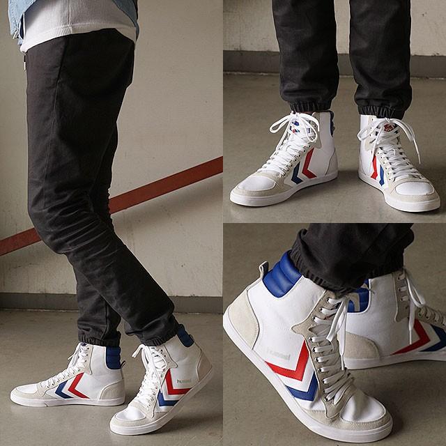 hummel（ヒュンメル） スリーマー スタディール キャンバス ハイカット