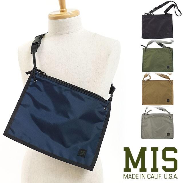 MIS（エムアイエス） サコッシュバッグ 2WAY POUCHミリタリー 2ウェイ
