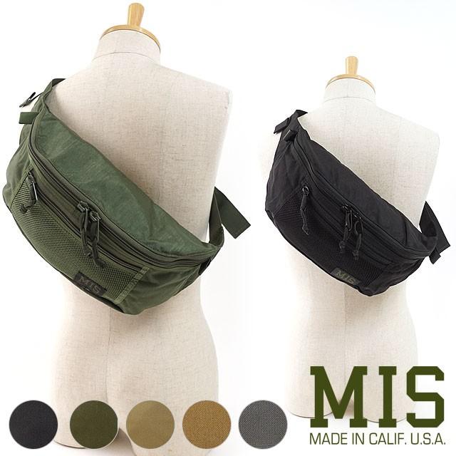 MIS（エムアイエス） メッシュ ウェストバッグ MESH WAIST BAG