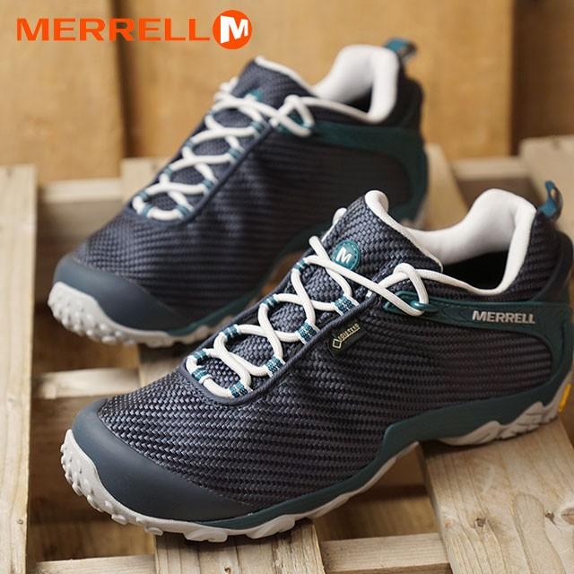 メレル MERRELL メンズ カメレオン7 ストーム ゴアテックス M CHAMELEON7 STORM GORE-TEX 完全防水 NAVY/TEAL  36477 FW18｜mischief｜02