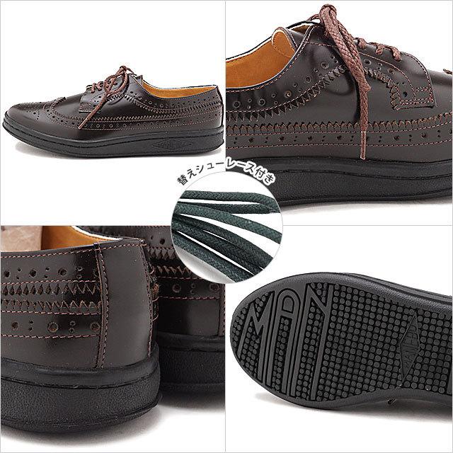 【美品】 MANEBU　 チロリアン　レザー MANEBU マネブ 革靴 レザーシューズ モカシン チロリアンシューズ