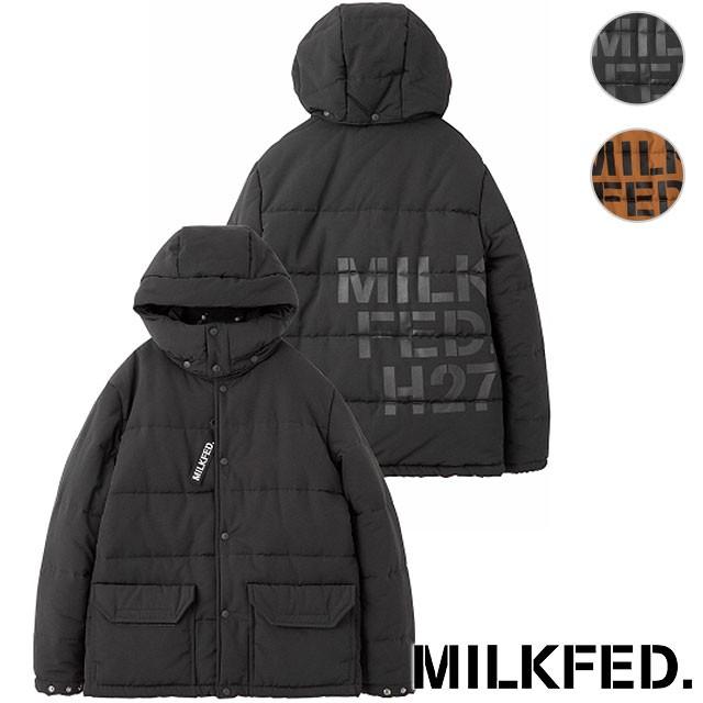 MILKFED. ミルクフェド 中綿ジャケット BIG LOGO PUFF JACKET 