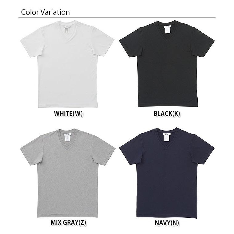 エムエックスピー MXP MENS メンズ Tシャツ ファインドライ ショートスリーブ Vネック FINE DRY SHORT SLEEVE V-NECK ゴールドウィン  MX16102｜mischief｜03