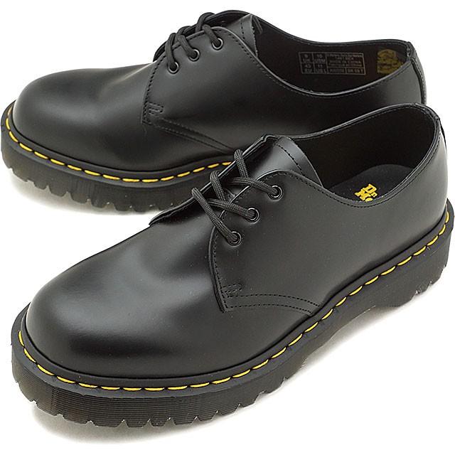 ドクターマーチン Dr.Martens 3ホールシューズ ベックス スムース 1461 BEX SMOOTH メンズ レディース 厚底 靴 BLACK  21084001 SS19｜mischief