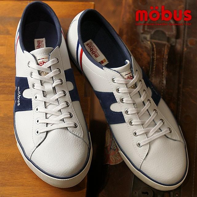 mobus（モーブス） エッセン ESSEN スニーカー メンズ 靴 S.WHT/NAVY M