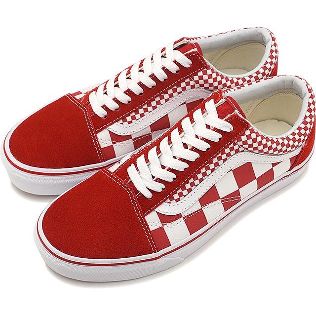 mix checker old skool vans