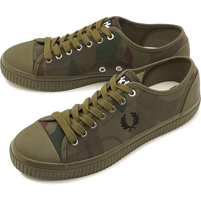 FRED PERRY 限定モデル フレッドペリー カモフラージュ ヒューズ ロー 