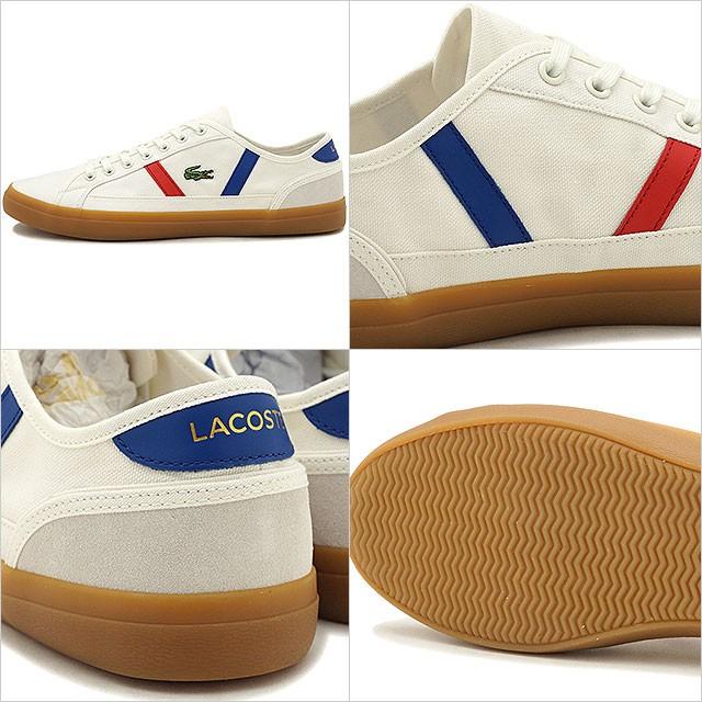 ラコステ LACOSTE メンズ サイドライン MNS SIDELINE 119 1 CMA スニーカー 靴 OFF WHT/GUM ホワイト系  CMA0067-40F SS19｜mischief｜03