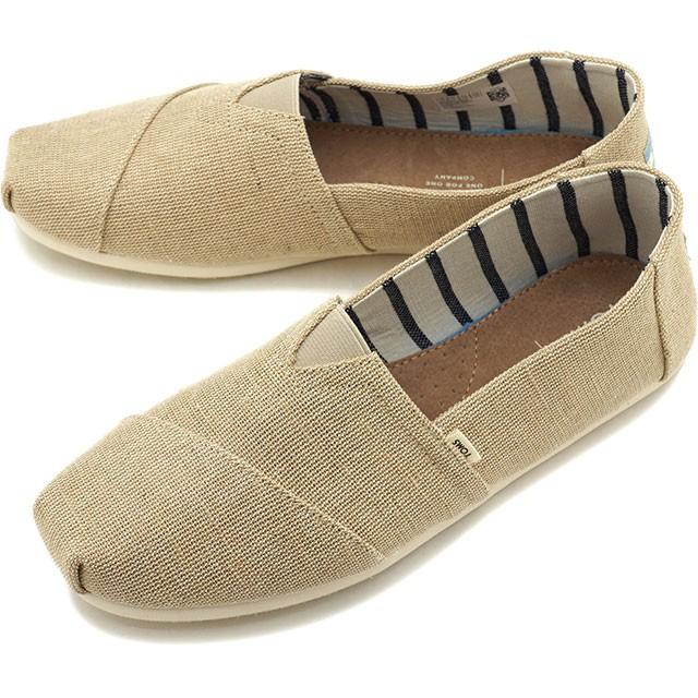 トムスtoms メンズ エスパドリーユ スリッポン Mns Alpargata トムズシューズ 靴 Unbleached Heritage Canvas ベージュ系 Ss19 ミスチーフ Paypayモール店 通販 Paypayモール