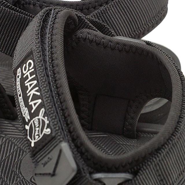 SHAKA シャカ サンダル ネオ バンジー プラットフォーム NEO BUNGY PLATFORM メンズ・レディース 厚底 ストラップ アウトドア 靴 BLACK ブラック系 SK433105｜mischief｜04
