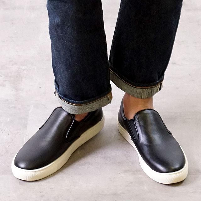 ヨーク Yoak メンズ リリー スムース Lily Smooth レザー スリッポン スニーカー 日本製 靴 Black ブラック系 Ss19 ミスチーフ Paypayモール店 通販 Paypayモール