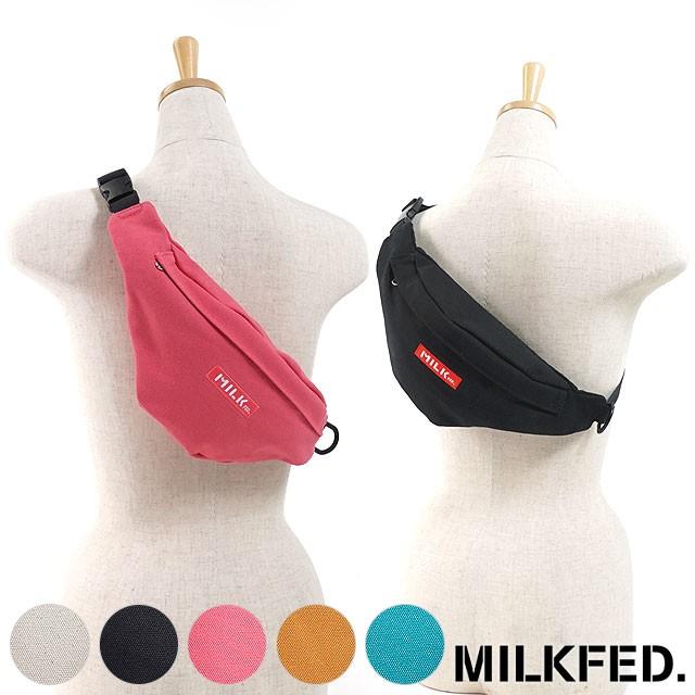 ミルクフェド MILKFED. キャンバス ミニ ファニー パック CANVAS MINI FANNY PACK ウェストポーチ ヒップバッグ