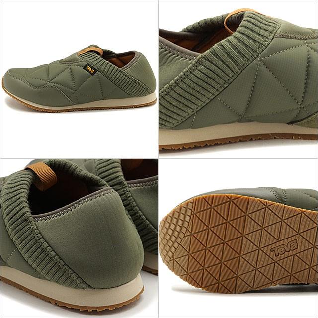 テバ Teva レディース エンバーモック W EMBER MOC キャンプモック キルティング スリッポン 靴 BTOL カーキ系 1018225 FW19 | Teva | 02