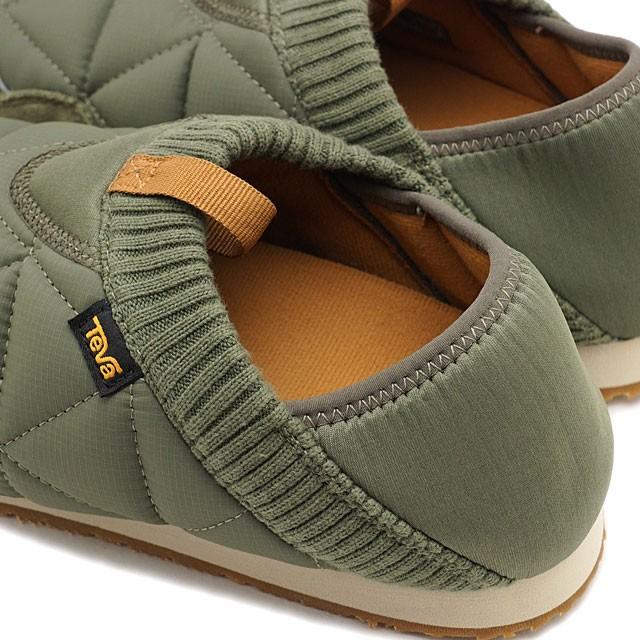 テバ Teva レディース エンバーモック W EMBER MOC キャンプモック キルティング スリッポン 靴 BTOL カーキ系 1018225 FW19 | Teva | 03