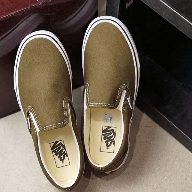 バンズ Vans クラシック スリップオン Classic Slip On メンズ レディース ヴァンズ スリッポン スニーカー 靴 Beech カーキ系 Vn0a4bv3v7d Fw19 ミスチーフ Paypayモール店 通販 Paypayモール