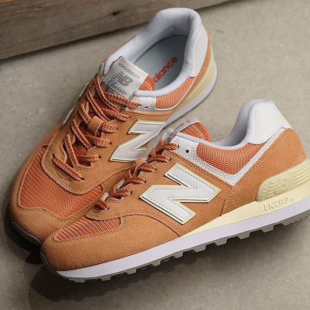 ニューバランス newbalance WL574 ESF レディース スニーカー 靴 ORANGE/YELLOW オレンジ系 WL574ESF  SS19 ミスチーフ PayPayモール店 - 通販 - PayPayモール