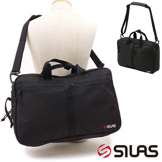 SILAS（サイラス） メンズ ドキュメントバッグ 3WAY DOCUMENT BAG 