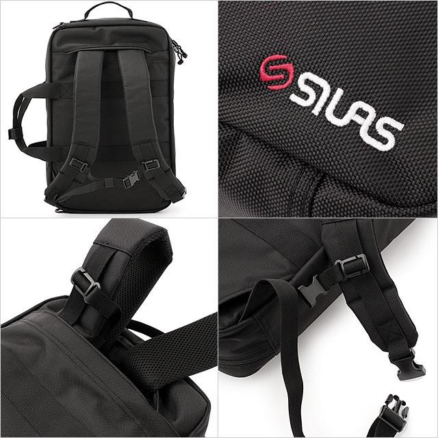 SILAS（サイラス） メンズ ドキュメントバッグ 3WAY DOCUMENT BAG