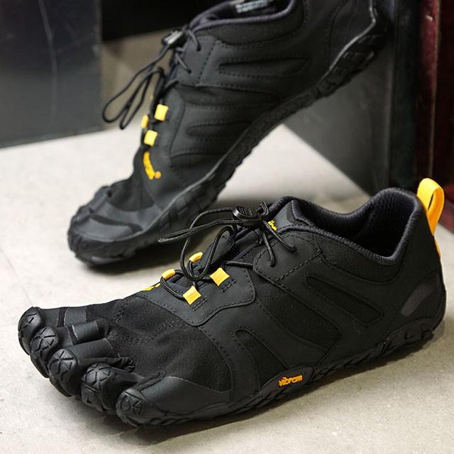 ビブラムファイブフィンガーズ Vibram FiveFingers メンズ Vトレイル2.0 M V-Trail 2.0 5本指 トレイルランニングシューズ Black Yellow ブラック系 19M7601｜mischief｜02