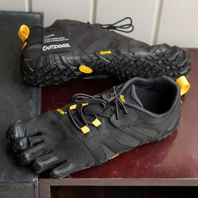 ビブラムファイブフィンガーズ Vibram FiveFingers レディース Vトレイル2.0 W V-Trail 2.0 5本指 トレイルランニング Black Yellow ブラック系 19W7601 SS19｜mischief｜02