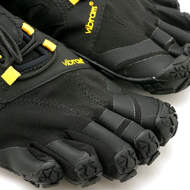 ビブラムファイブフィンガーズ Vibram FiveFingers レディース Vトレイル2.0 W V-Trail 2.0 5本指 トレイルランニング Black Yellow ブラック系 19W7601 SS19｜mischief｜04