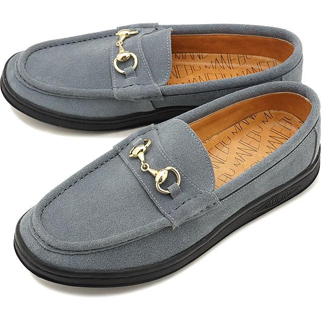 マネブ MANEBU メンズ ビッチ スエード BITCH SUEDE ビットローファー 