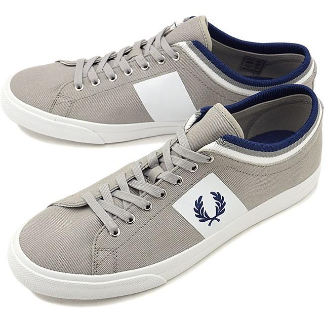 フレッドペリー Fred Perry スニーカー アンダースピン ティップド カフ ツイル Underspin Tipped Cuff Twill メンズ レディース 靴 グレー 106 681 Fw19 ミスチーフ Paypayモール店 通販 Paypayモール