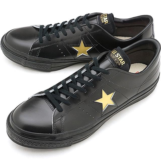 ◇新品◇ONE STAR BLACK GOLD 24.5 日本製 CONVERSE（コンバース） スニーカー ワンスターJ ONE STAR J メンズ