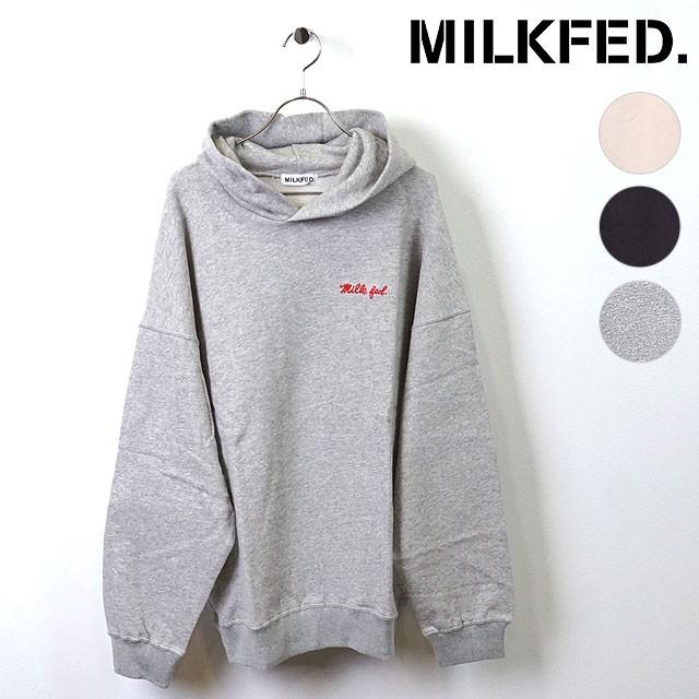 MILKFED.（ミルクフェド） パーカー ハート エルボーパッチ スウェット