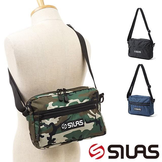 SILAS - SILAS BOUNTY HUNTER ONEGRAM サイラス ワングラム SILAS サイラス ビッグロゴ ショルダーバッグ BOX LOGO SHOULDER