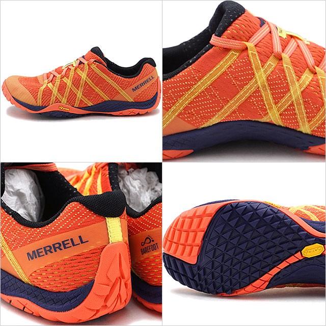 MERRELL トレイルランニングシューズ オレンジ/ターコイズ25cm MERRELL（メレル） レディース トレランシューズ トレイル グローブ 4