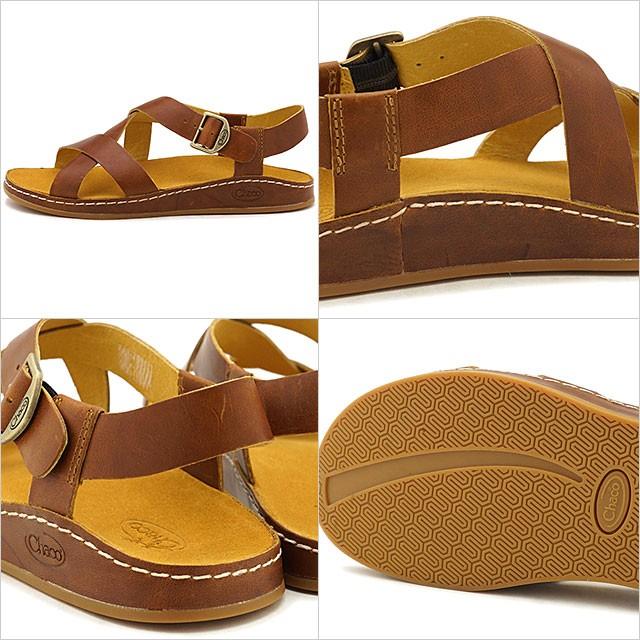 Chaco スポーツサンダル M10 ブラウン系 CHACO（チャコ） レディース レザーサンダル ウェイファーラー W