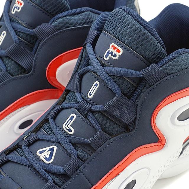 フィラ FILA メンズ グラントヒル 3 Grant Hill 3 スニーカー 靴 バッシュ Fila Navy White Fila Red ネイビー系 F0478 SS20 | FILA | 03