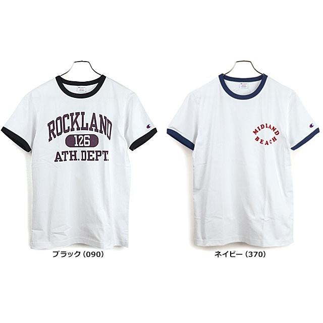 ch!iiibag Ringer T-shirt リンガーＴシャツ Champion（チャンピオン） メンズ キャンパス リンガーTシャツ M