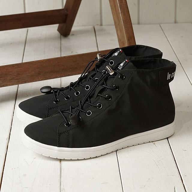 ルコック スポルティフ Lecoq スニーカー La アルマ ミッド T R La Alma Mid T R Ql1pjc32bk Ssq2 ミッドカット 防水 軽量 消臭 靴 Bk ブラック系 ミスチーフ Paypayモール店 通販 Paypayモール