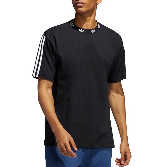 adidas trefoil rib tee