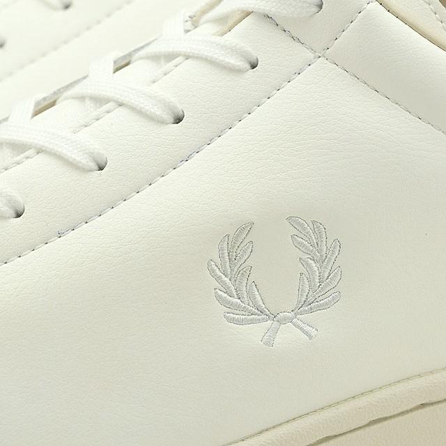 【極美品】FRED PERRY ローファー　ホワイト　27cm FRED PERRY（フレッドペリー） スニーカー ブロー BREAUX F29649-10