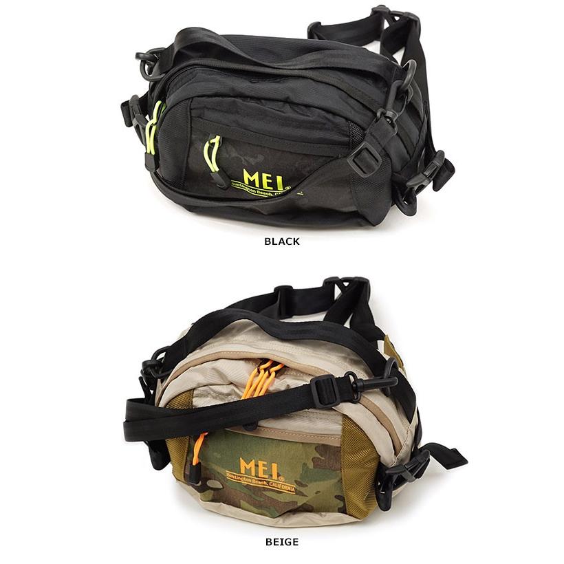 MEI（メイ） 斜め掛け スクランブラー ウェストバッグ SCRAMBLER WAIST