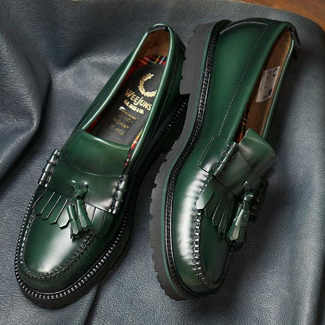 G.H. Bass Fred Perry タッセルローファー UK7 25.5 FRED PERRY コラボ フレッドペリー ローファー GHバス タッセル