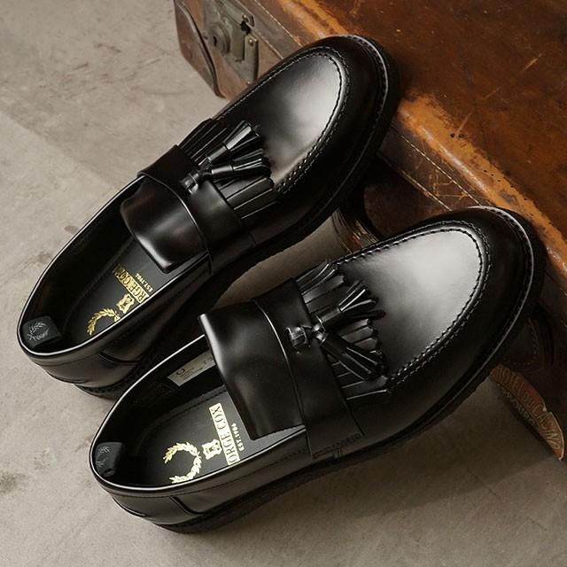 ✨美品✨ ペリーコ フリンジ ローファー フラットシューズ ブラック FRED PERRY コラボ フレッドペリー ローファー ジョージコックス