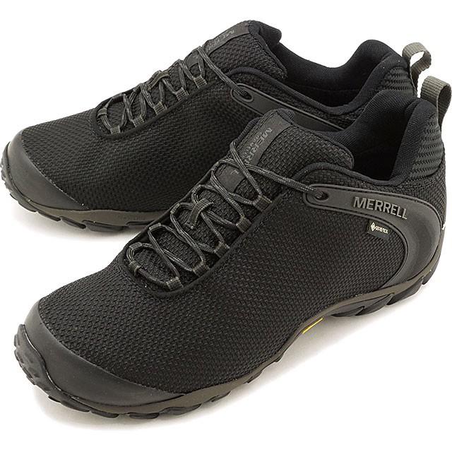 メレル MERRELL スニーカー カメレオン8 ストーム ゴアテックス CHAMELEON 8 STORM GORE-TEX J033103 メンズ・レディース トレッキングシューズ BLACK｜mischief