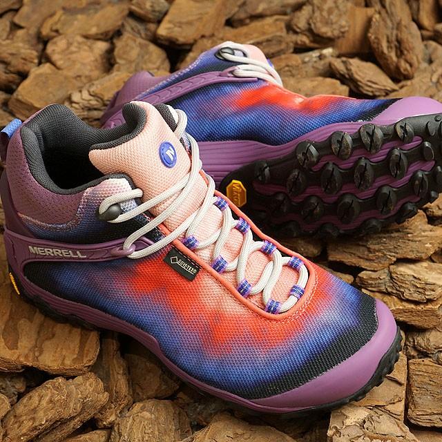 メレル Merrell レディース カメレオン7 ストーム ミッド エックスエックス ゴアテックス W Chameleon7 Storm Mid Xx Gore Tex Fw18 防水 Purple ミスチーフ Paypayモール店 通販 Paypayモール