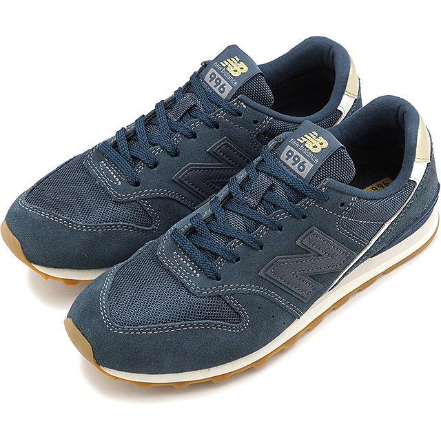 ニューバランス newbalance スニーカー WL996 WL996NB FW20 レディース レトロランニング シューズ 靴 NAVY ネイビー系｜mischief