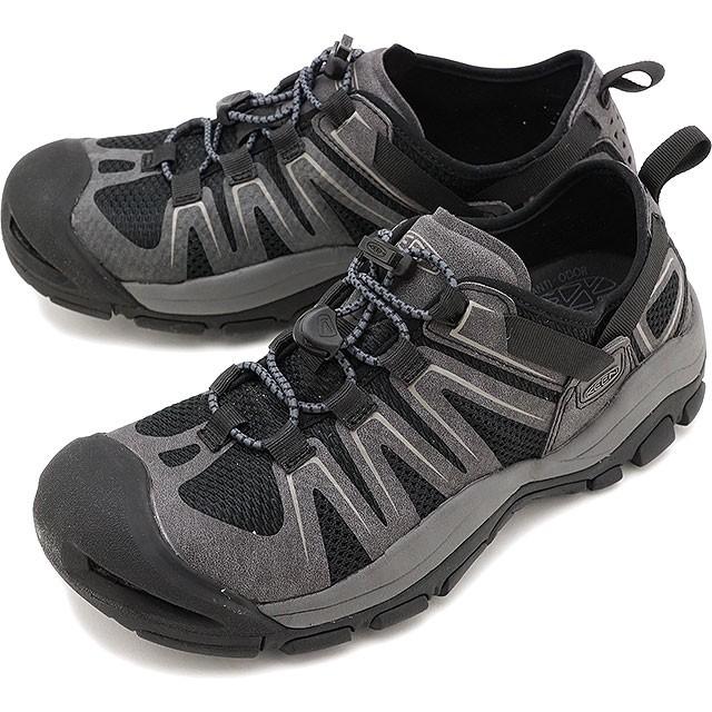 キーン KEEN サンダル マッケンジー2 M MCKENZIE II 1018778 SS19 メンズ スポーツサンダル キャンプ アウトドア 靴 BLACK MAGNET グレー系｜mischief