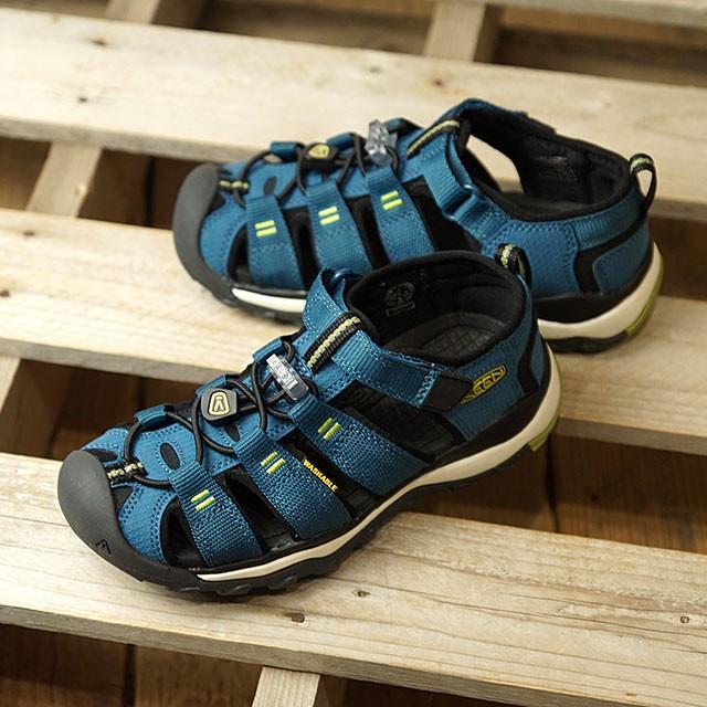 キーン KEEN キッズ サンダル ニューポート ネオ エイチツー KIDS NEWPORT NEO H2 Y 1018425 SS19 キッズ ユース スポーツサンダル キャンプ LEGION BLUE MOSS｜mischief｜02