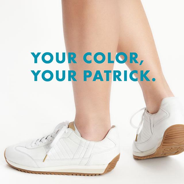 PATRICK（パトリック） 返品送料無料 スニーカー マラソン＋ゴールド