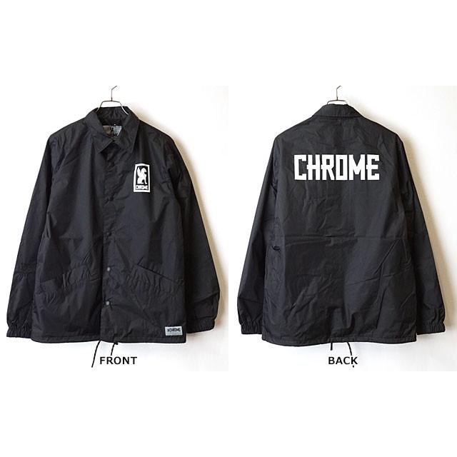 CHROME（クローム） メンズ ロゴ コーチジャケット LOGO COARCH JACKET