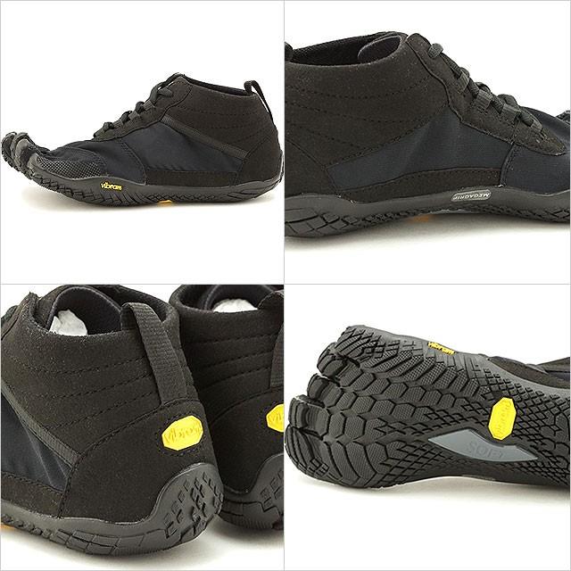 ビブラムファイブフィンガーズ Vibram FiveFingers 5本指シューズ ハイキング トレッキング用 V-TREK 19M7401 SS20 ベアフットスニーカー 靴  Black ブラック系｜mischief｜03